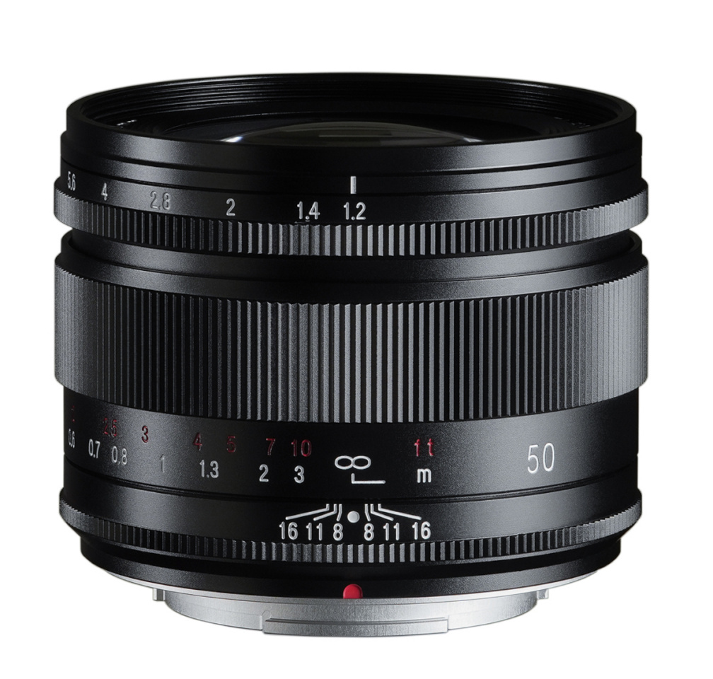 Voigtländer Nokton 1,2/50 mm Fujifilm X-Mount, must, objektiiv
