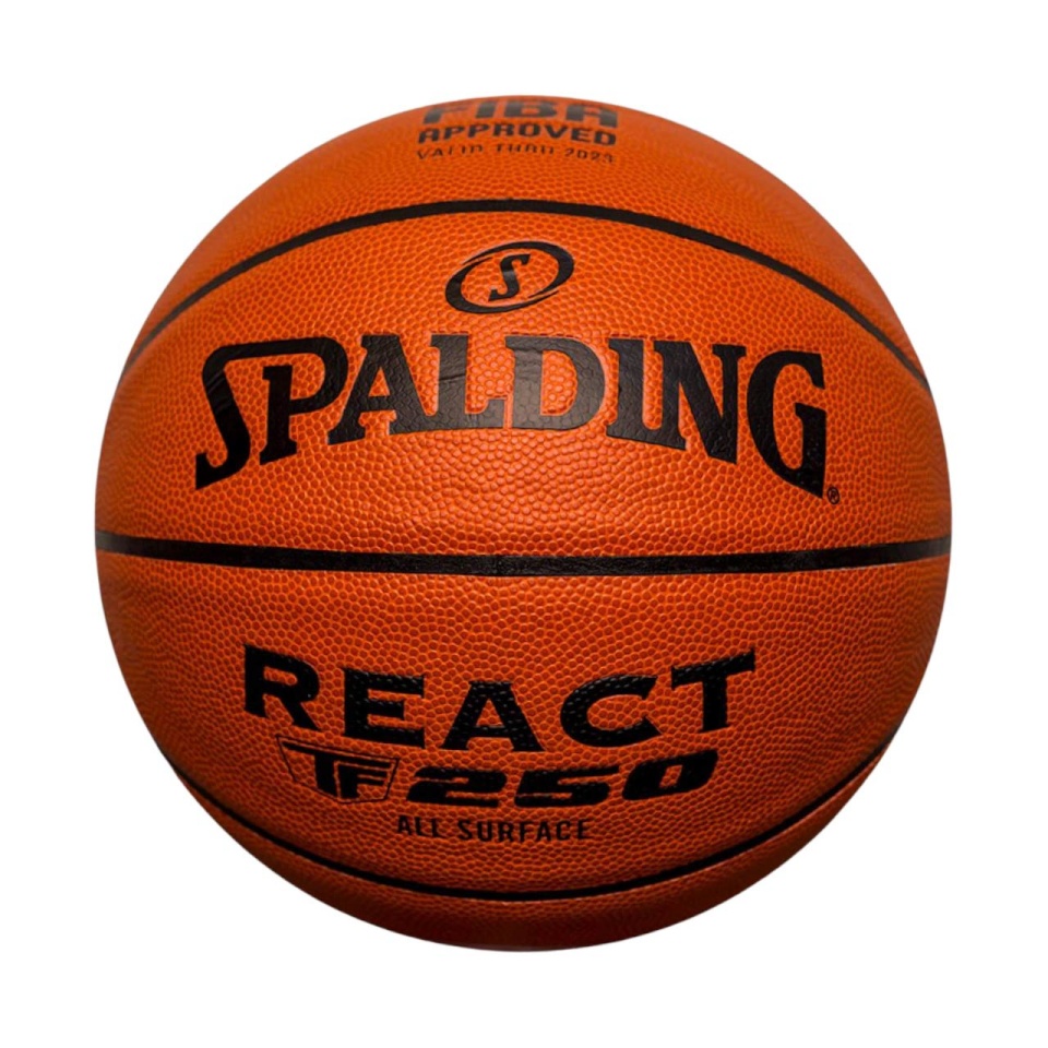 Spalding korvpall React TF-250 Logo Fiba oranž 76968Z 6