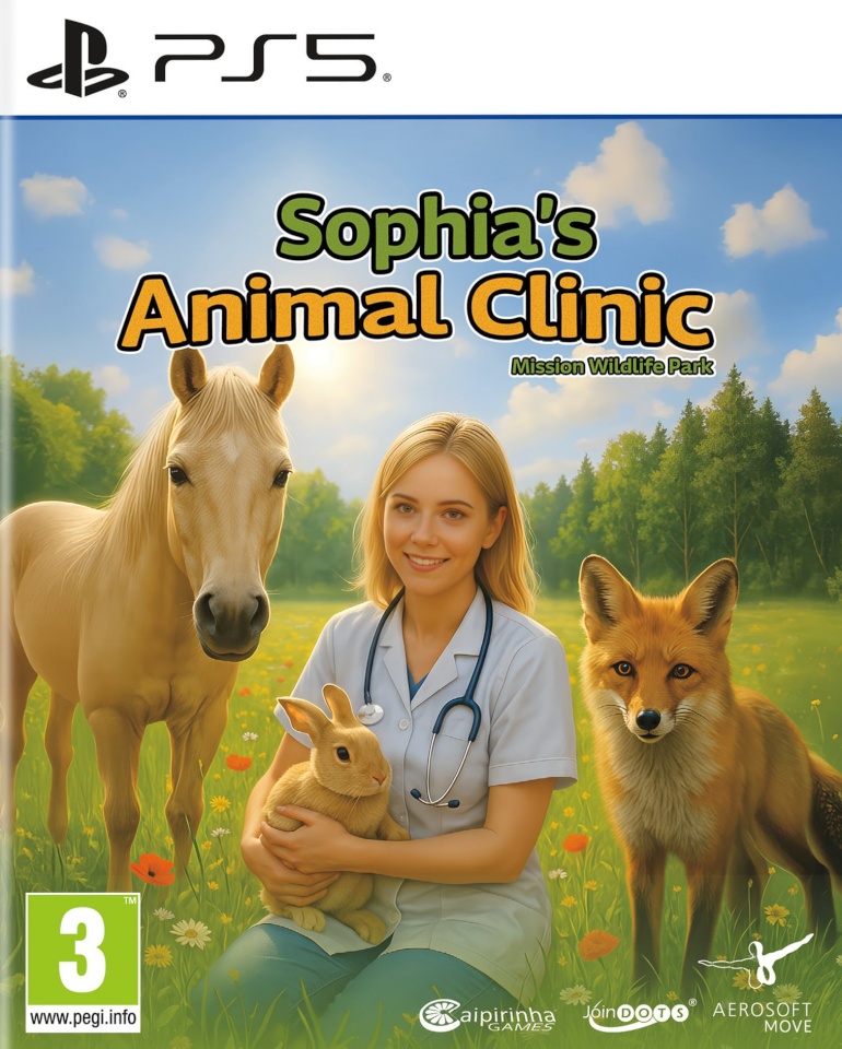 Aerosofti mäng Sofia's Animal Clinic - Mission Wildlife Park (PS5)