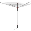 Vileda pesukuivausrest Sun Lift 50 Rotary Clothes Dryer, must/valge