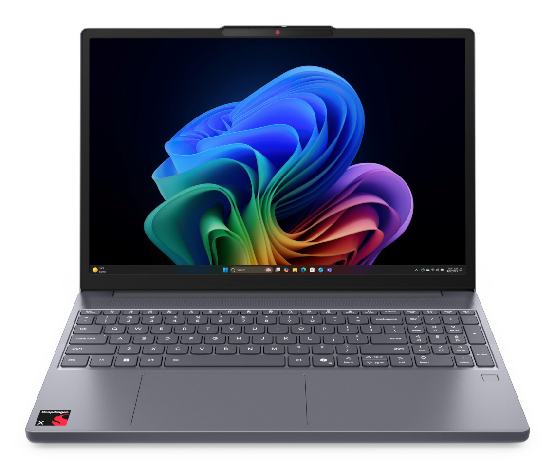 LENOVO sülearvuti IdeaPad 3 Slim - 15.3", Snapdragon X1-26-100, 16GB RAM, 512GB SSD, Win11