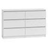 Top E Shop kummut M6 120 BIEL 2X3 chest of drawers