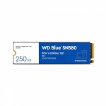 WD kõvaketas SSD WD sinine 250GB SN580 NVMe M.2 PCIe Gen4