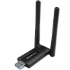 Qoltec DUAL WiFi adapter 2x2dBi Standard AC,USB3.0