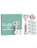 Gillette raseerija + 9 tera Venus Deluxe Smooth Sensitive, roosa kuld