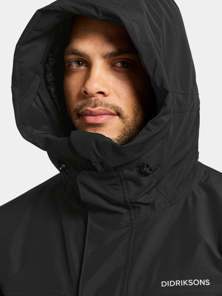 Didriksons parka Drew 8 must - suurus L