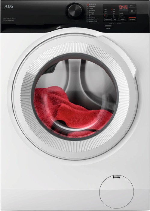 AEG pesumasin LE682W84W 6000 MaxWash Washing Machine, 8kg, 1400 p/min, valge