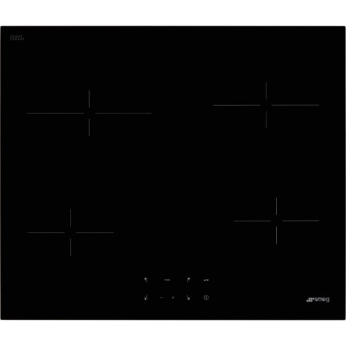 SMEG pliidiplaat SE264TD1 4 x Hilight, 60cm, must, lõigatud serv