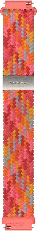 Polar pulsikella rihmade komplekt Wrist Band 20mm BRAIDED YARN punutud, punane, S-L