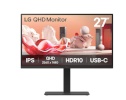 LG monitor 27ba75qb-b 27" IPS, QHD, 16:9, 100hz matte, speakers swivel, pivot, height, tilt, must 27ba75qb-b