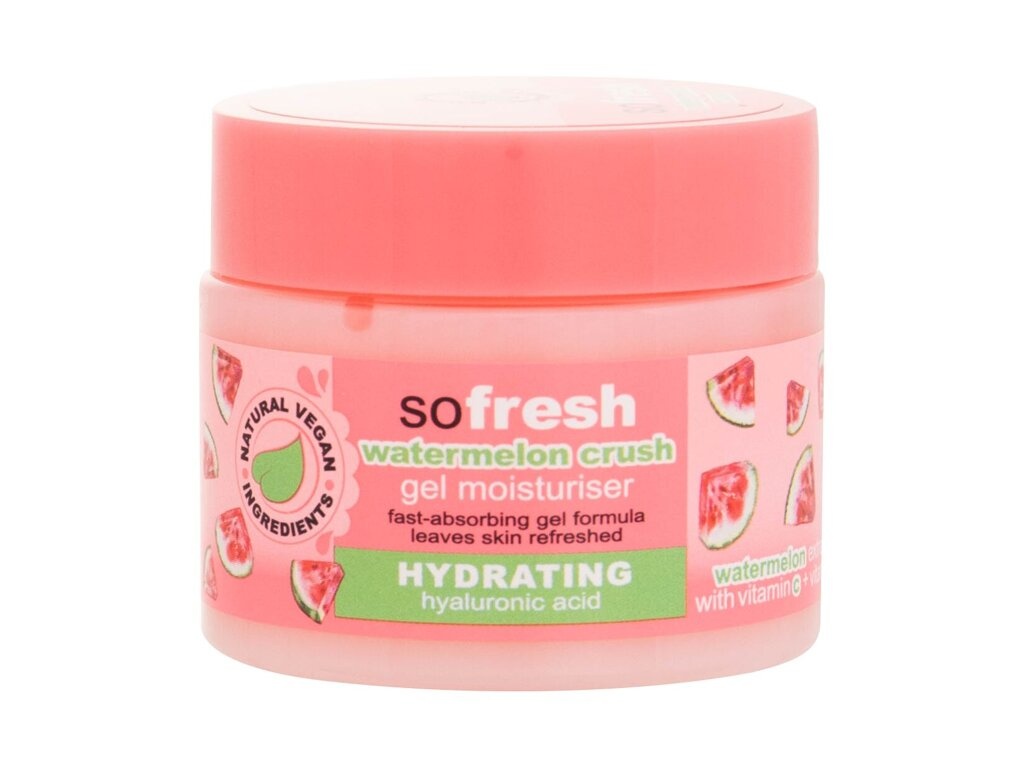 Xpel näokreem So Fresh Watermelon Crush Gel Moisturiser 50ml, naistele