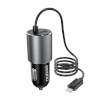 Dudao R5ProL autolaadija 1x USB, 3.4A + Lightning cable (hall)