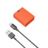 Smallrig aku 5088 USB-C Rechargeable Camera NP-W126S oranž
