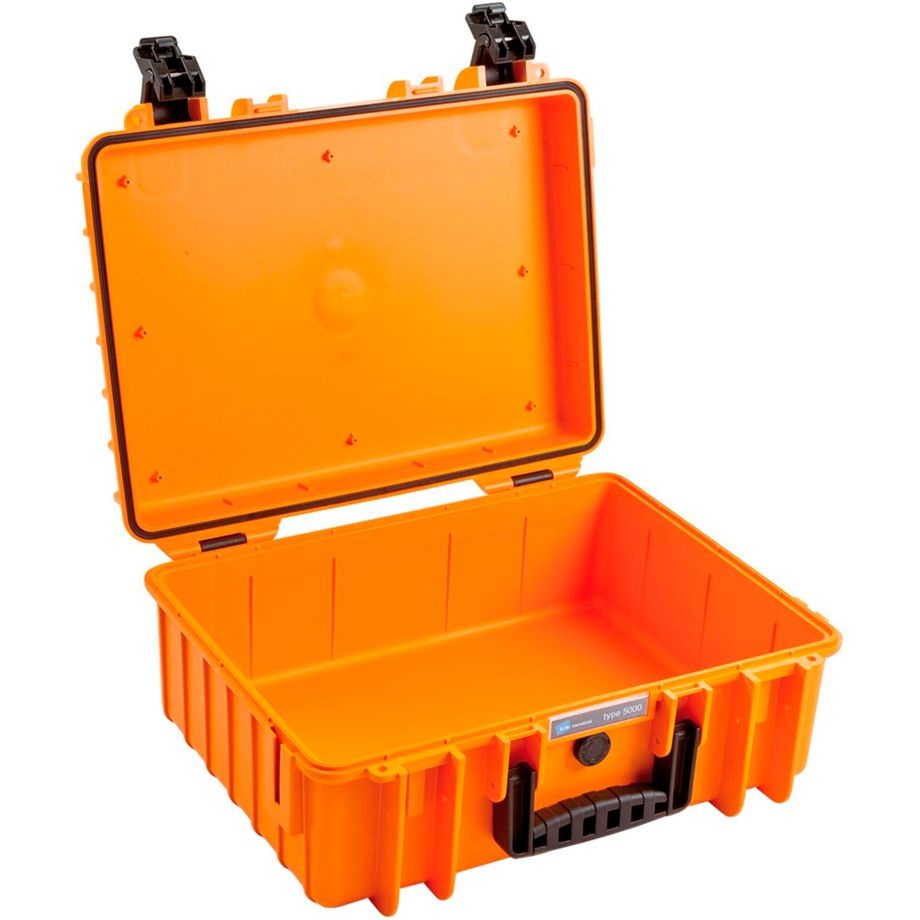 B&W fotokohver Outdoor Case 5000 Empty, oranž