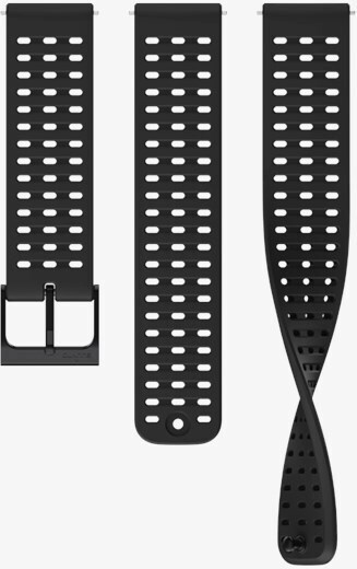 Suunto kellarihm Athletic 2 Silicone 22 mm, All Black