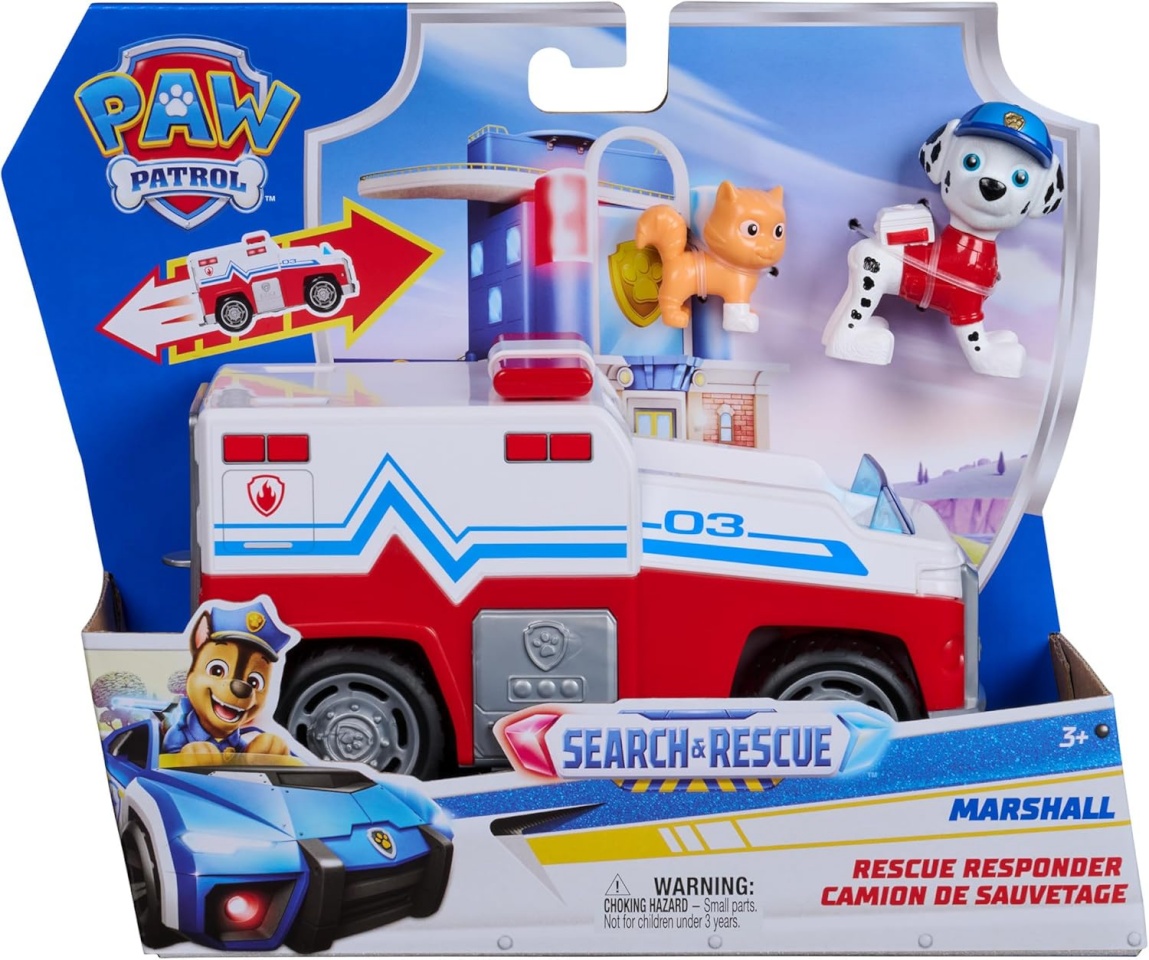Paw Patrol sõiduk Search & Rescue Marshall, 6074776