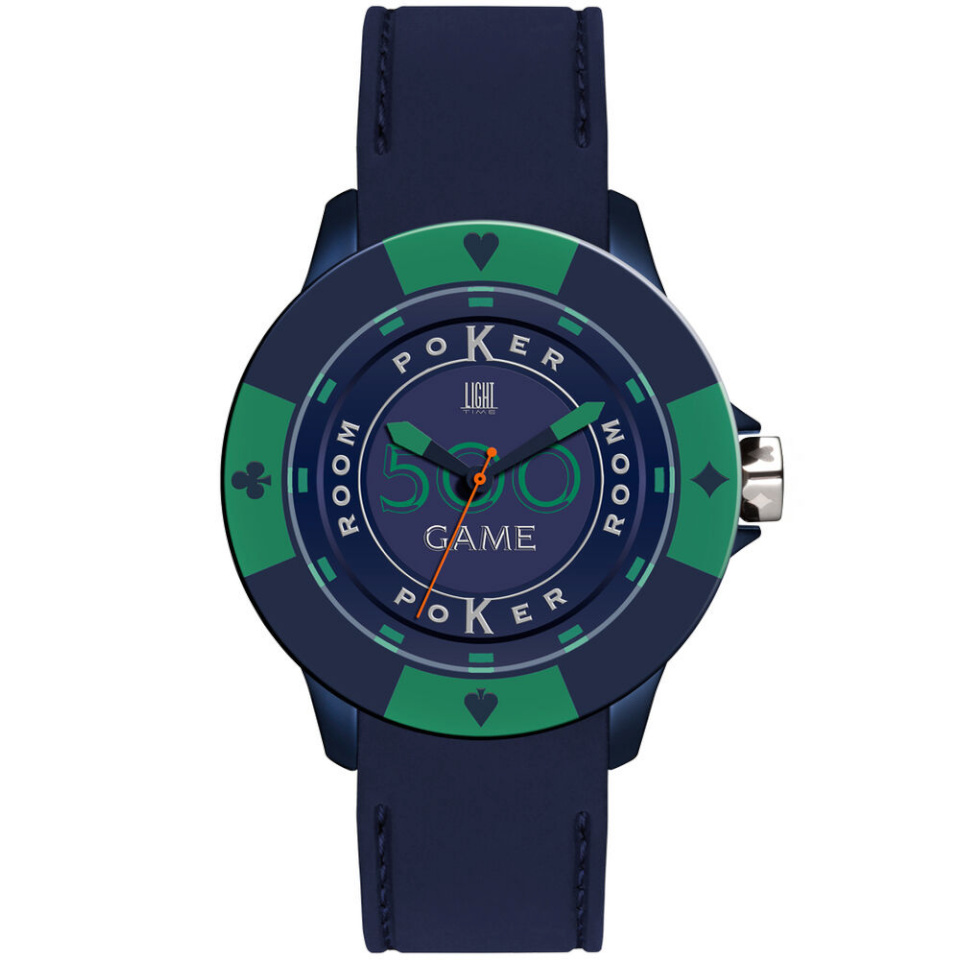 Light Time unisex kell POKER (Ø 41 mm)