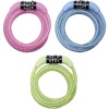 Master Lock rattalukk Coiled Cord 1,20m with fixed combination lock 8143EURDPROCOL