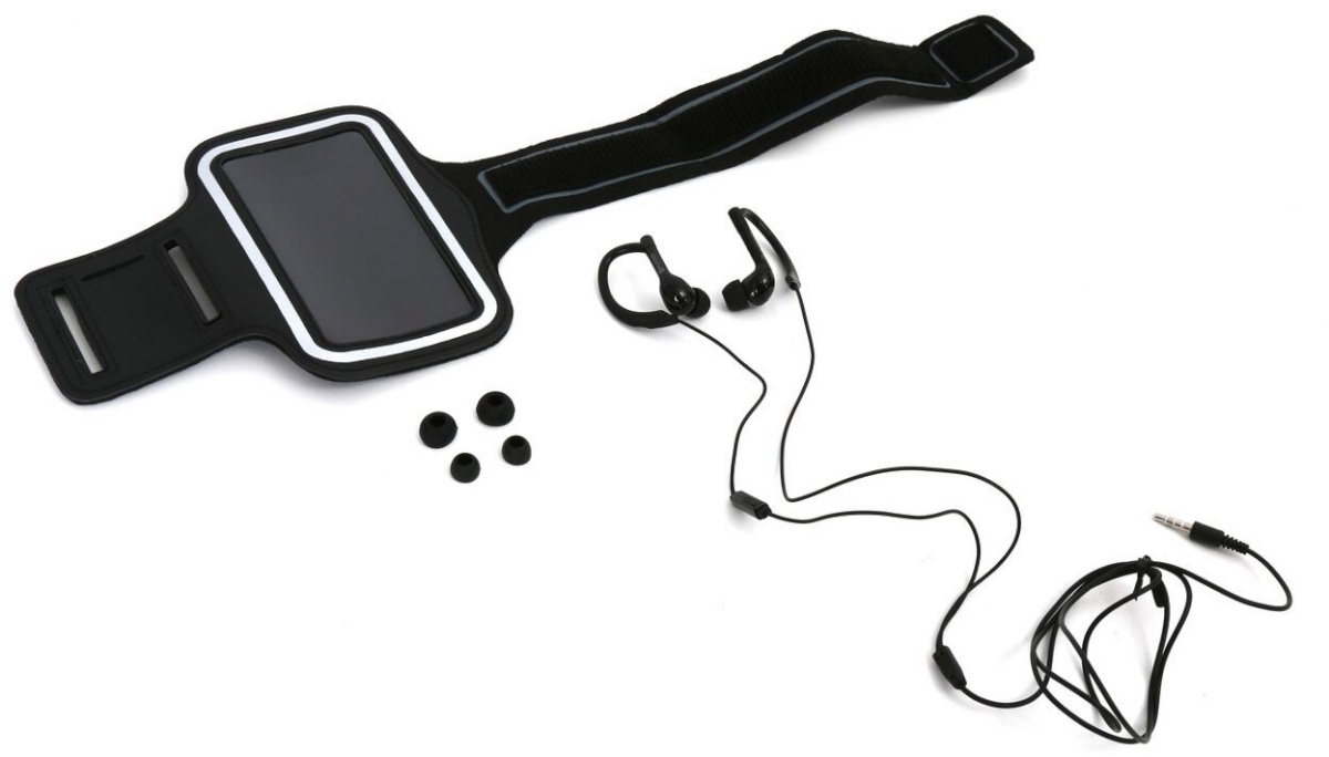 Platinet spordikomplekt must (42926)