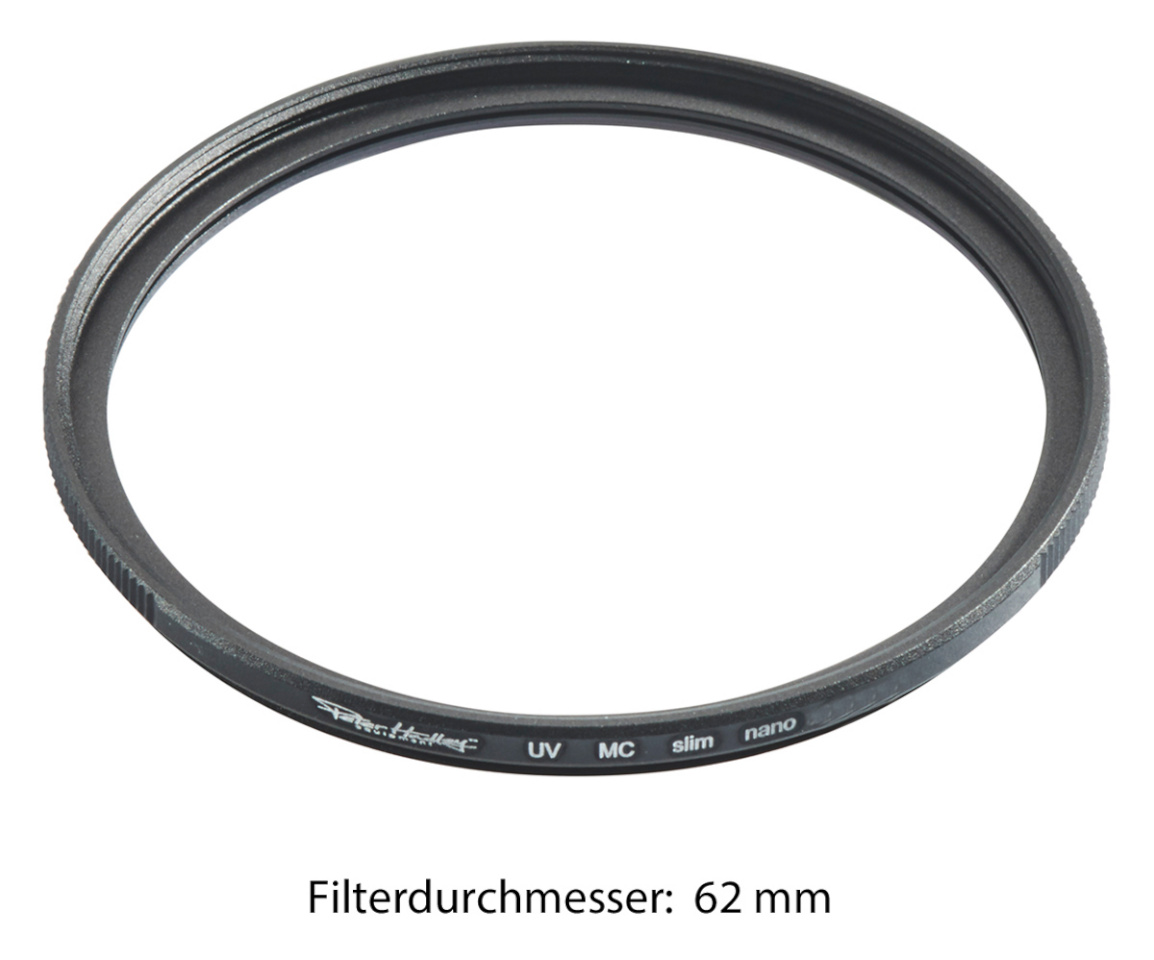 Peter Hadley filter MC Nano UV-Filter Ø 62mm Premium Line