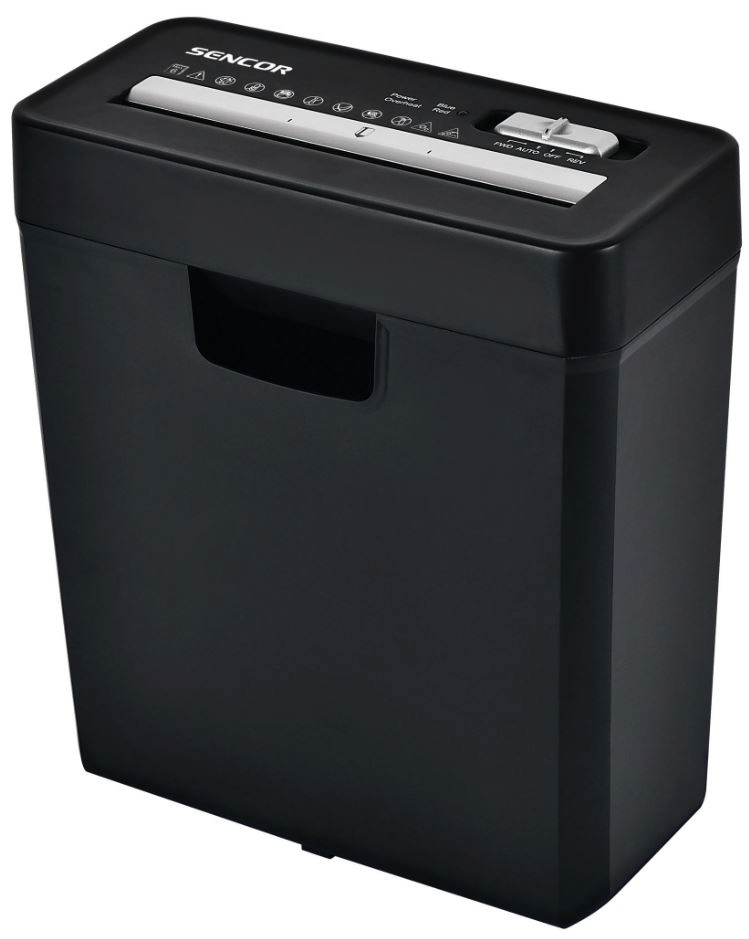 Sencor paberipurustaja SSK161 Paper Shredder, must