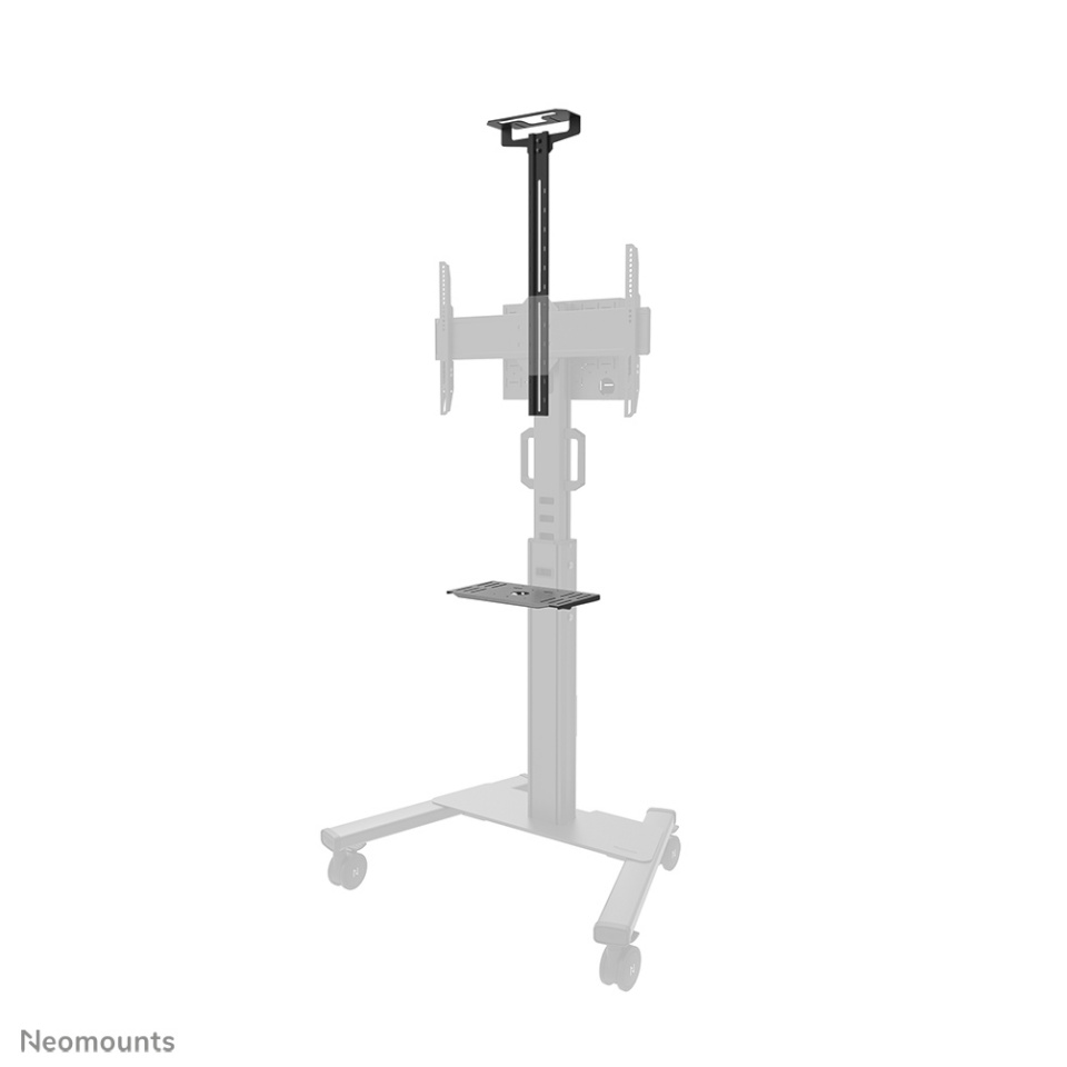 NeoMounts MOVE AV1-825BL Videobar and multimedia kit - max 9 kg - universal and Bose Professional adapter - suitable for FL50S-825BL1 - blac