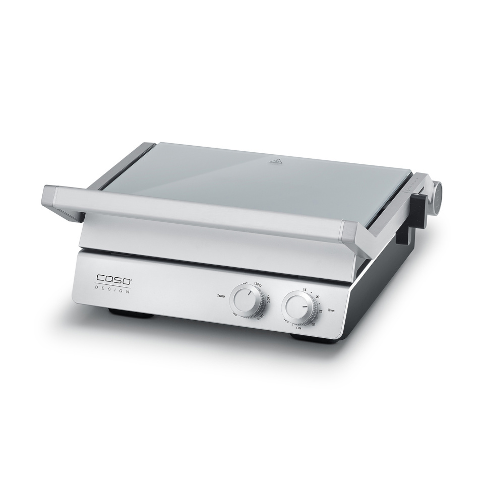 Caso elektrigrill Double Contact Grill SteakChef Contact grill 2000W Stainless Steel