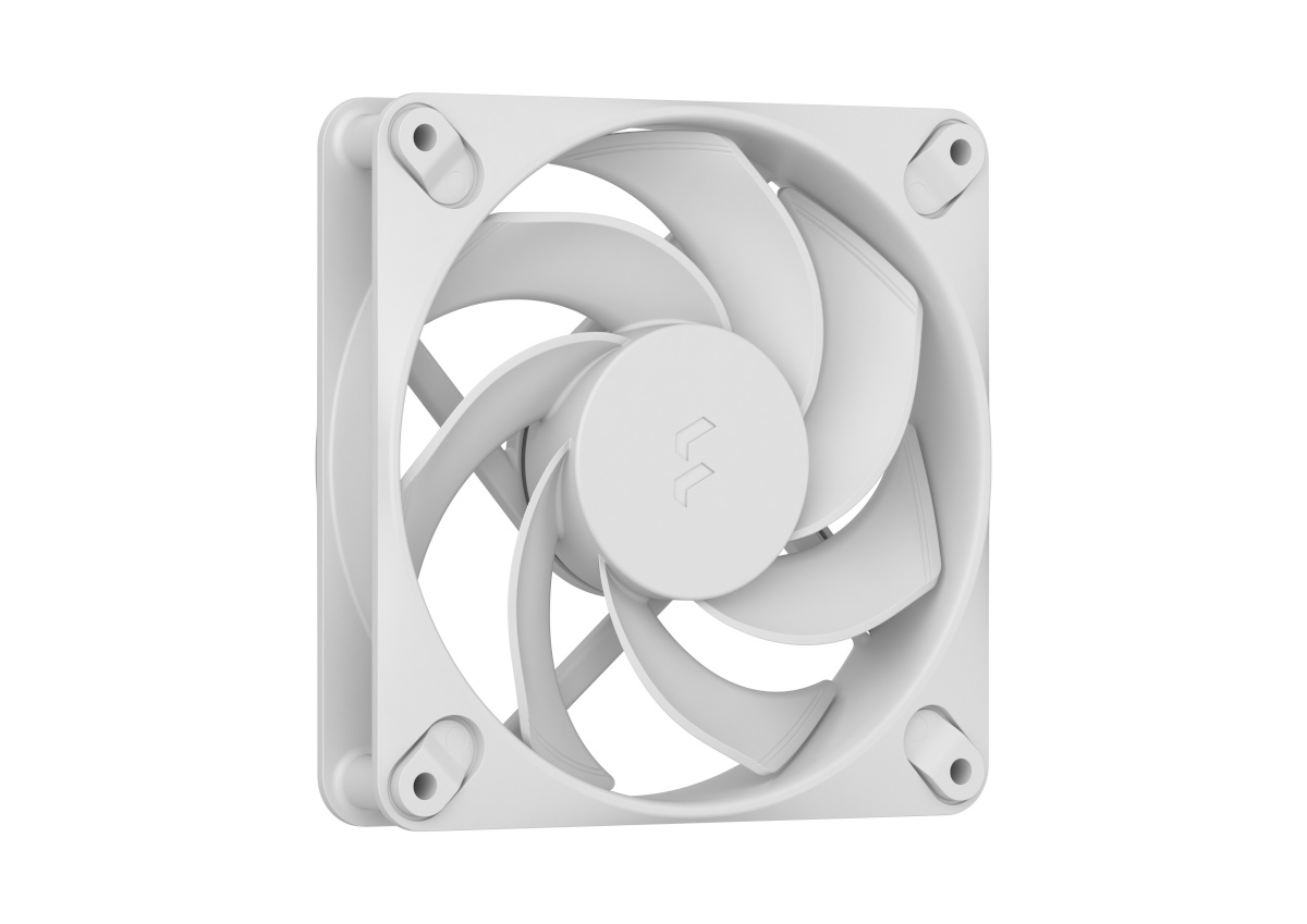 Fractal Design Dynamic 3 12 Reverse 120 mm PWM korpus, valge