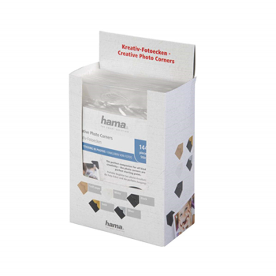 Hama Creative Photo Corners, 4 värvi