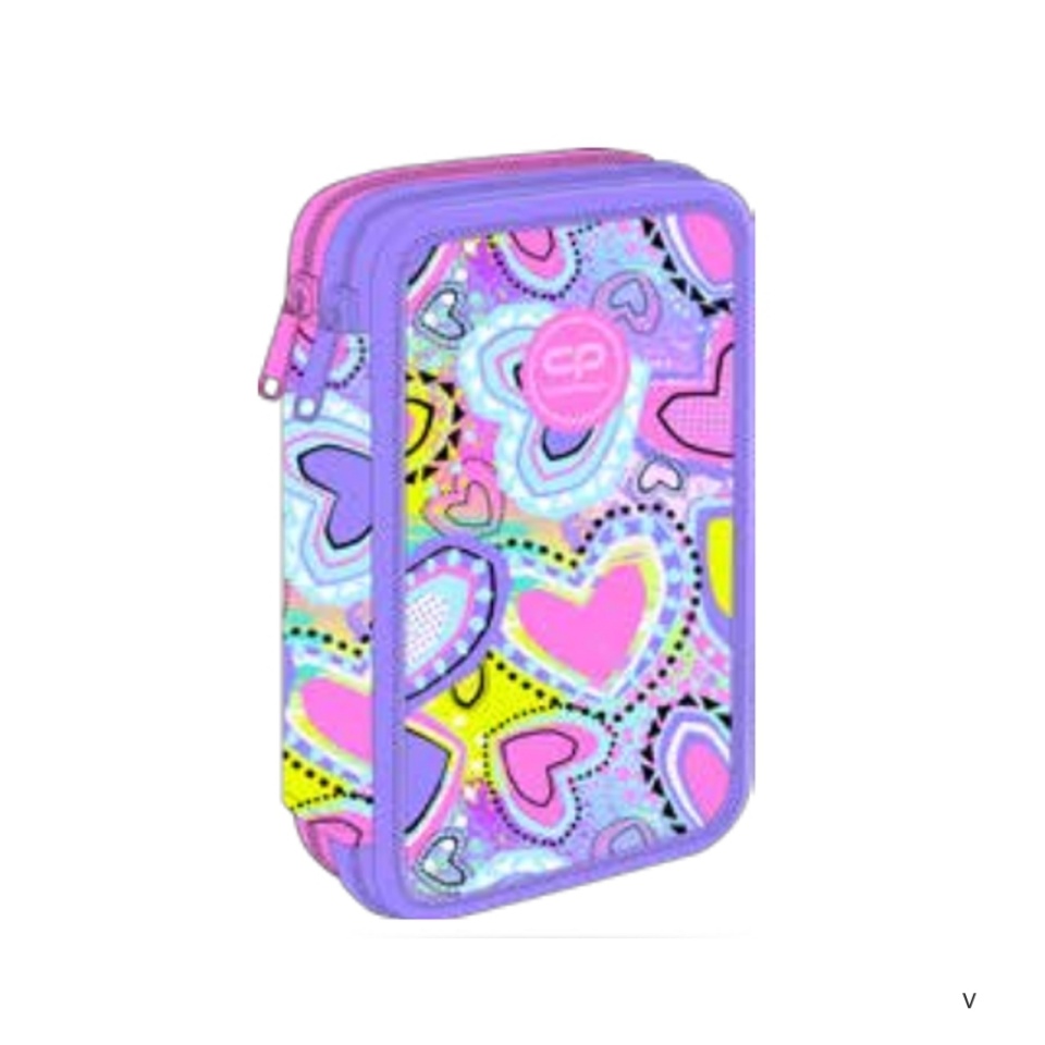 Coolpack pinal, täidetud, 2 lukuga - Jumper 2 Pastel Hearts