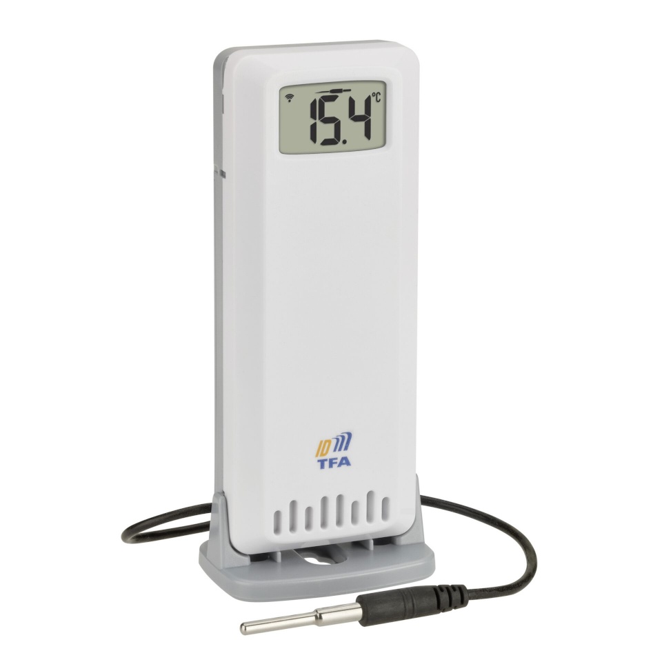 TFA 30.3902.02 ID-A3 valge 2-fach Temperatursender m.Fühler