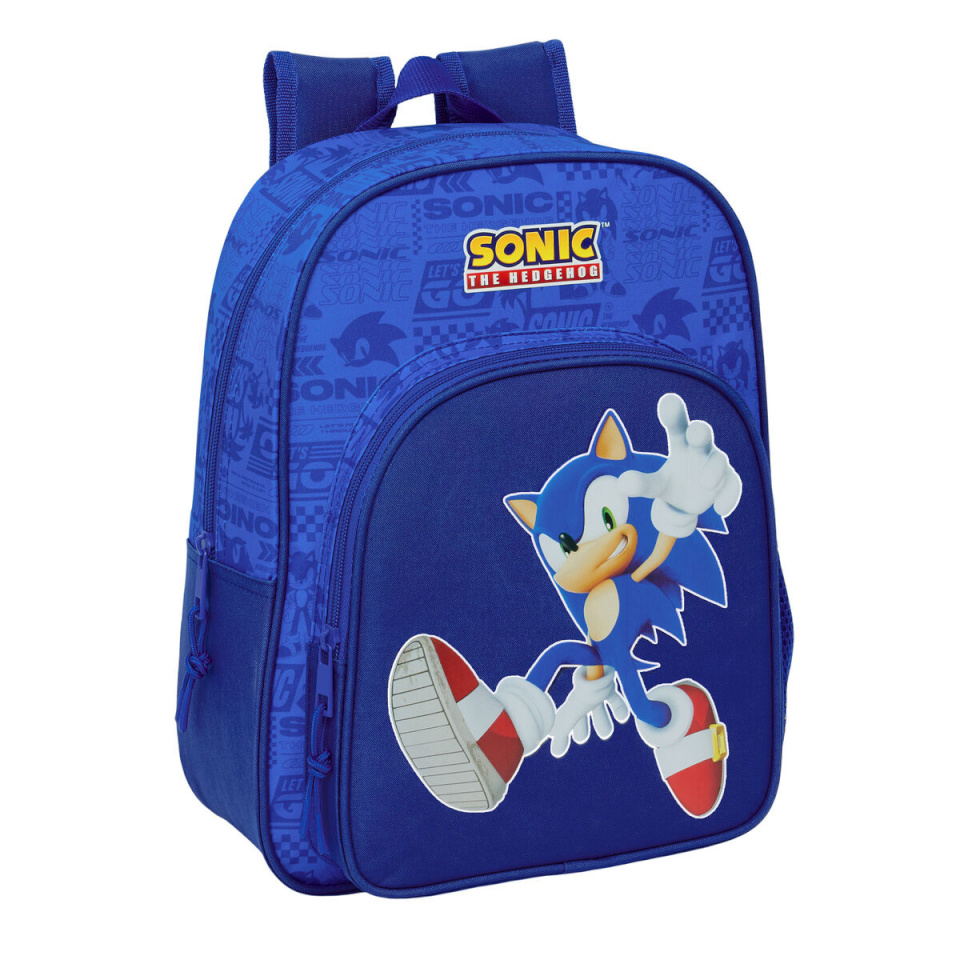 Sonic seljakott sinine 26x34x11cm
