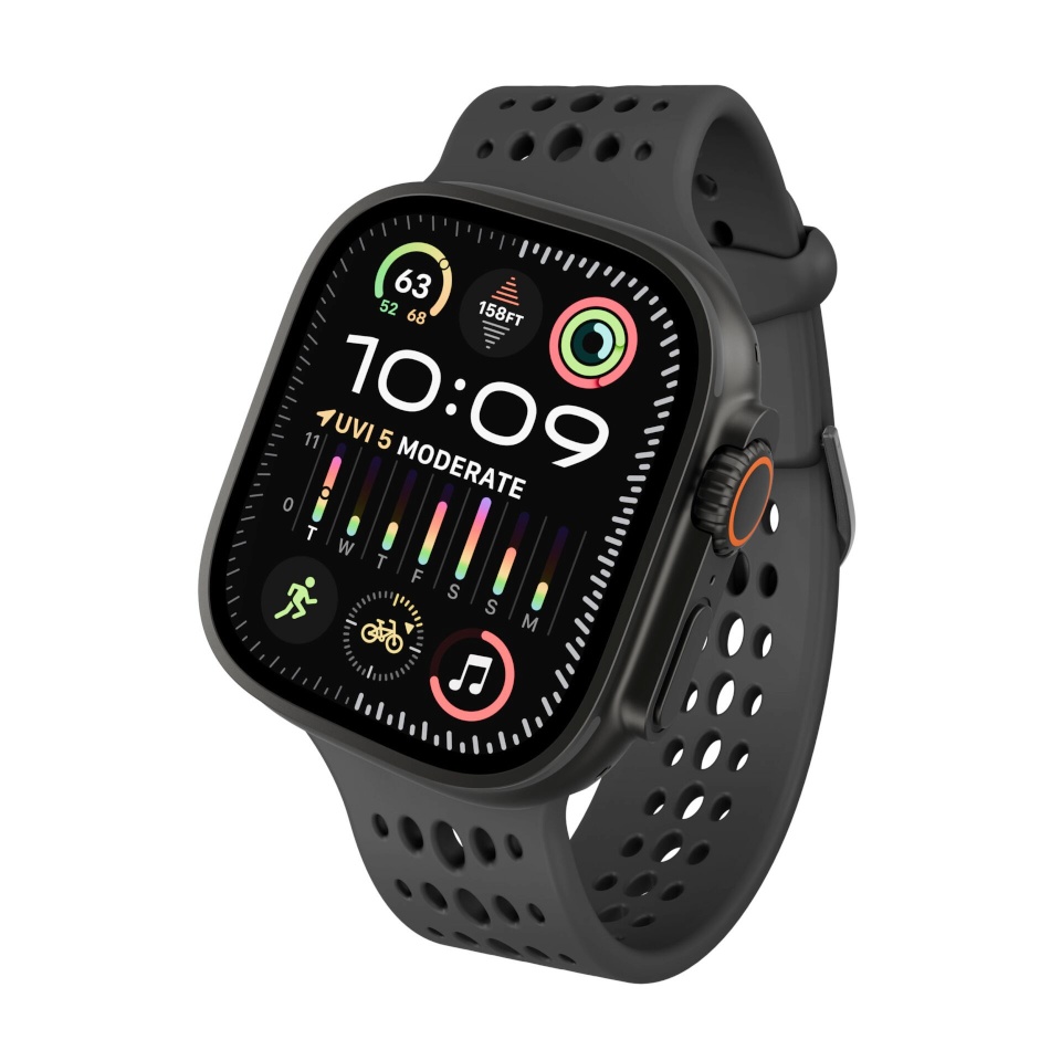 Decoded kellarihm Silicone Ares O Strap for Apple Watch 44/46/49mm must