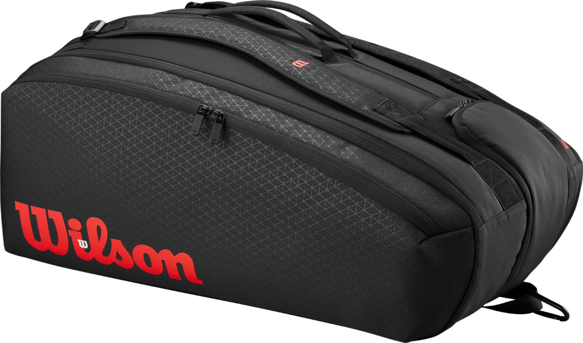 Wilson Clash v3 Super Tour 15-pakk kott tennisereket, must