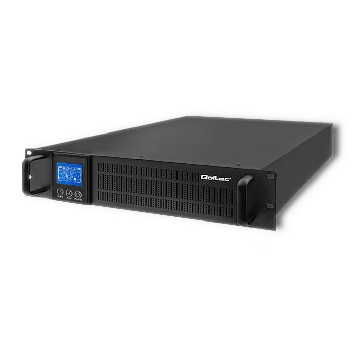Qoltec UPS Uninterruptible power supply UPS RACK, 3kVA