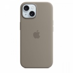 Apple kaitsekest Silicone Case with MagSafe for iPhone 15 Clay, hall