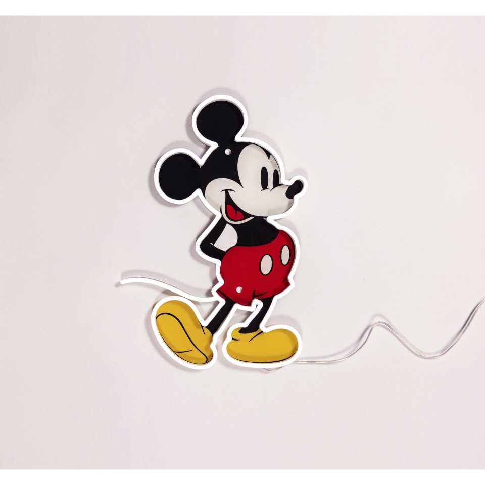 Yellowpop LED paneel Disney Mickey Full Body, LED Light, valge