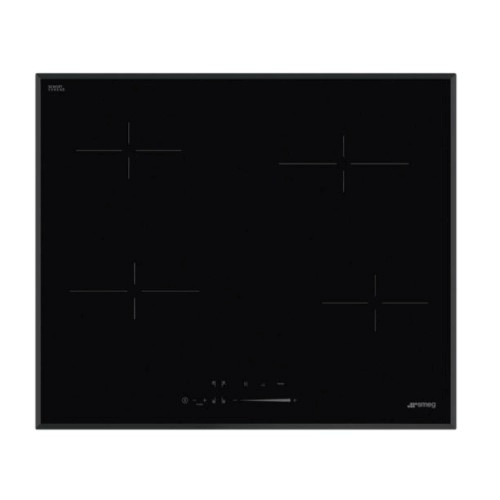 SMEG pliidiplaat SE464TB 4 x Hilight, 60cm, must, faasitud serv