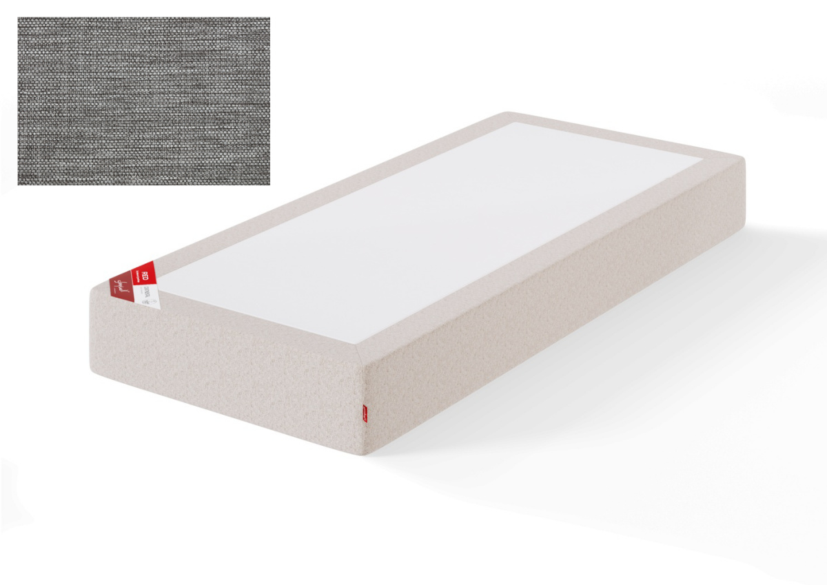 Sleepwell vedrumadrats RED POCKET, 90x200x22cm, MANGO helehall, mööblikangast servaga, keskmine