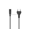 Hama voolukaabel Power Cord, 2-pin, must