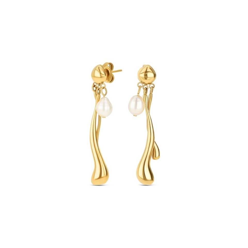 One Jewels naiste kõrvarõngad OJEEP57G kuldne