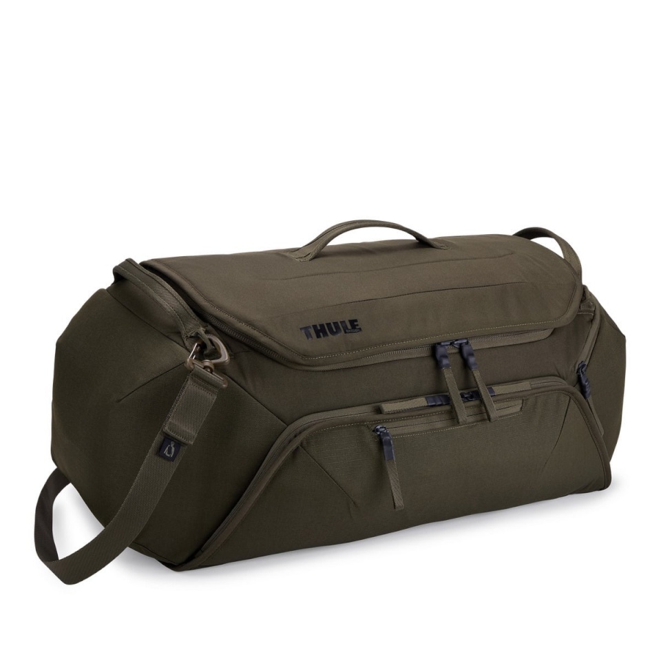 Thule RoundTrip Bike Duffel varustuskott, 55 l, sügavkhaki värvi