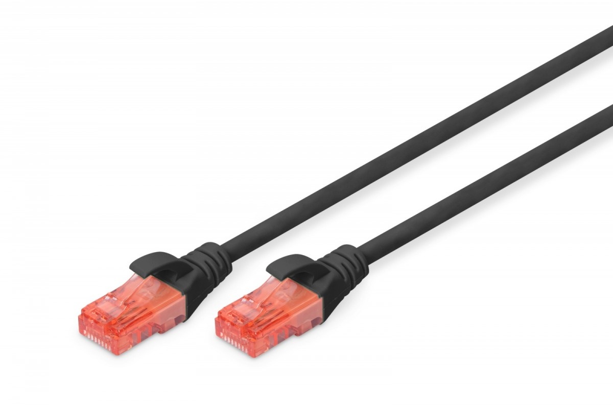 Digitus võrgukaabel Cat6, U-utp Patchk, 5m, must