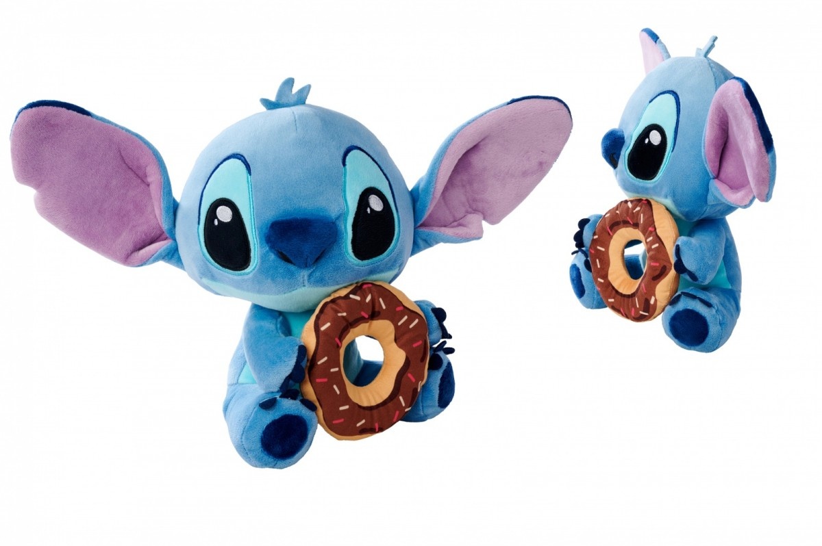 Simba pehme mänguasi Mascot Stitch with Doughnut 25cm Oryginal