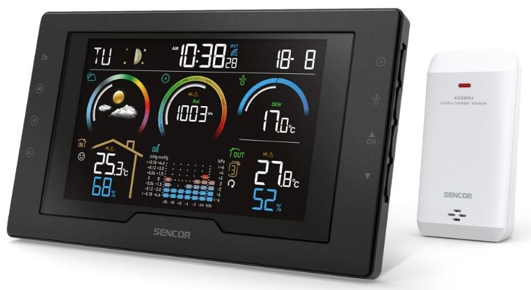 Sencor ilmajaam SWS8000 Weather Station, must