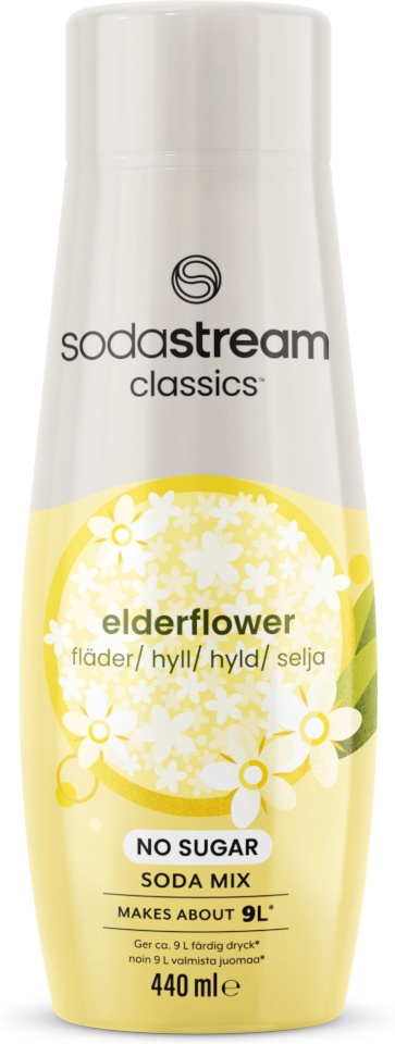 Sodastream kontsentraat Elderflower Soda Concentrate, 440ml