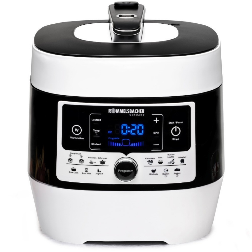 Rommelsbacher multikeetja kiirkeedufunktsiooniga MD1000, valge/must