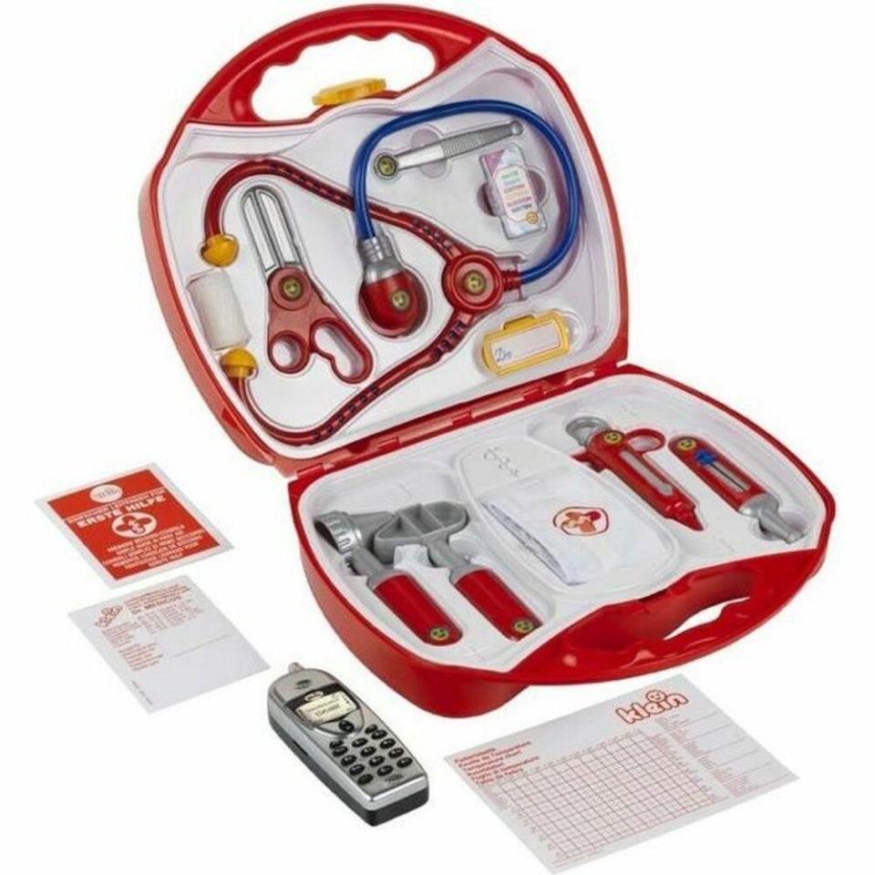 Klein Toys mängu meditsiinikohver tarvikutega Klein Doctor Case
