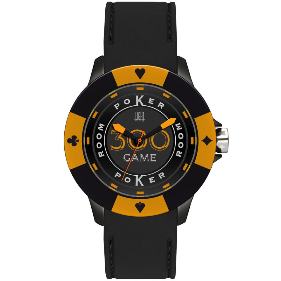 Light Time unisex kell POKER (Ø 41 mm)