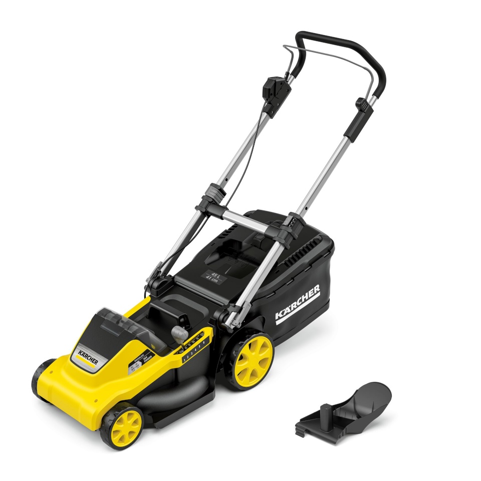Kärcher muruniiduk LMO 5-18 Dual Battery Lawn Mower, kollane/must